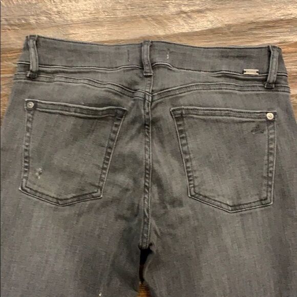 👖 DL 1961 Distressed Jeans - Drag Gray - Size 28 -Skinny Fit - Inseam 30” - Picture 2 of 7
